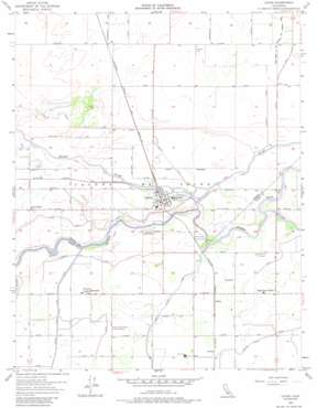 Laton USGS topographic map 36119d6