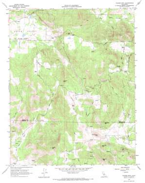 Tucker Mountain USGS topographic map 36119f2