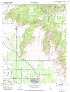 Orange Cove North USGS topographic map 36119f3