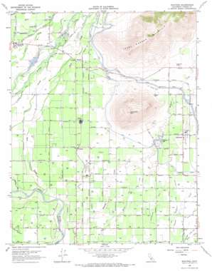 Wahtoke USGS topographic map 36119f4