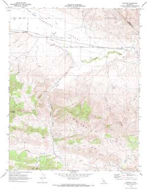 Panoche topo map