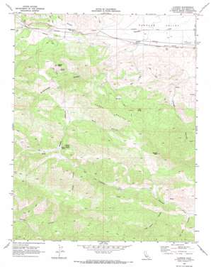 Llanada USGS topographic map 36120e8