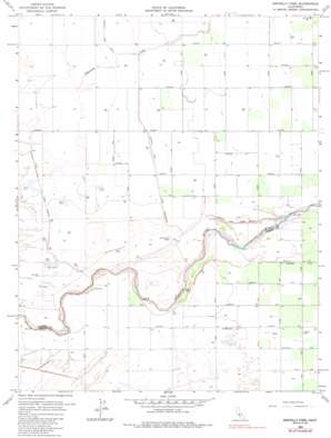 Gravelly Ford topo map