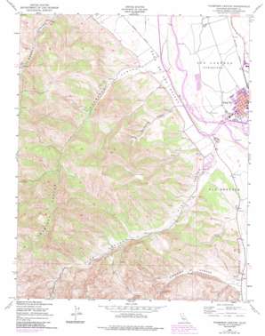 Thompson Canyon USGS topographic map 36121b2