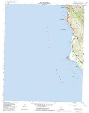 Point Sur USGS topographic map 36121c8