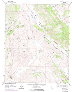 Topo Valley USGS topographic map 36121d1