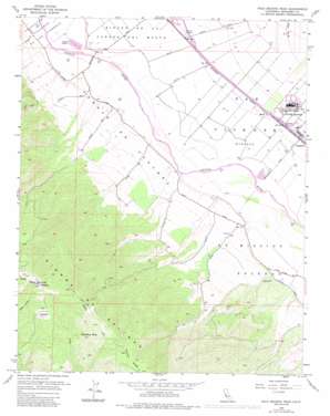 Palo Escrito Peak USGS topographic map 36121d4