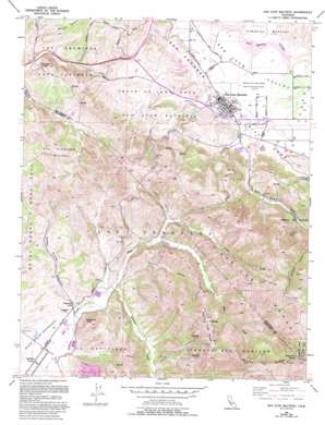 San Juan Bautista USGS topographic map 36121g5