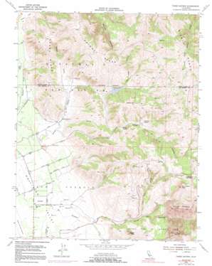 Three Sisters USGS topographic map 36121h3