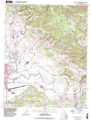 Watsonville East USGS topographic map 36121h6