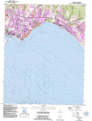 Soquel USGS topographic map 36121h8