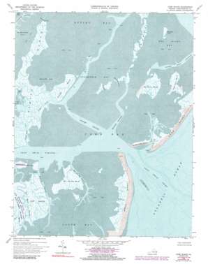 Cobb Island USGS topographic map 37075c7