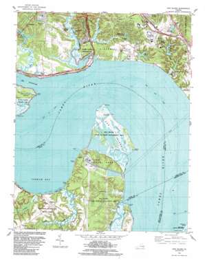 Hog Island USGS topographic map 37076b6