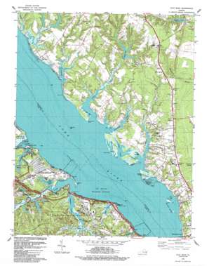 Yorktown USGS topographic map 37076c5