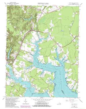 Ware Neck USGS topographic map 37076d4