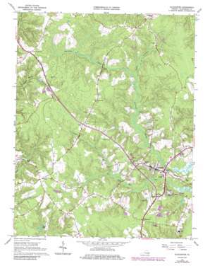 Gloucester USGS topographic map 37076d5