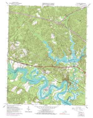 Walkers USGS topographic map 37076d8