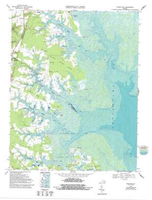 Fleets Bay USGS topographic map 37076f3