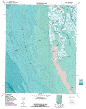 Ewell USGS topographic map 37076h1