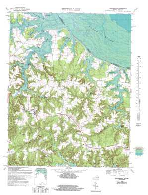 Heathsville USGS topographic map 37076h4