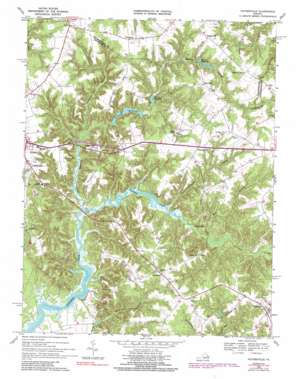 Haynesville USGS topographic map 37076h6