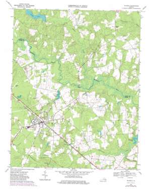Waverly USGS topographic map 37077a1