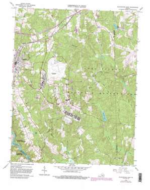Blackstone East USGS topographic map 37077a8