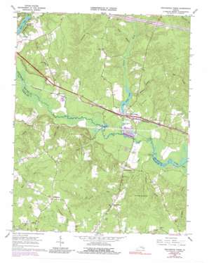 Providence Forge USGS topographic map 37077d1