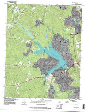 Hallsboro USGS topographic map 37077d6