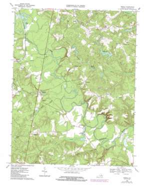 Penola USGS topographic map 37077h3