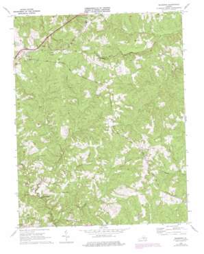 Meherrin USGS topographic map 37078a3