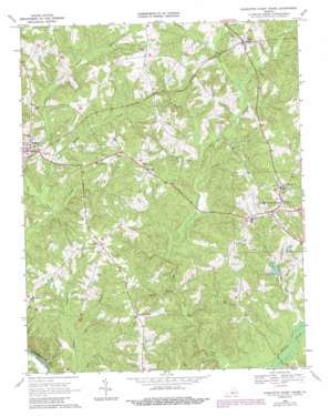 Charlotte Court House USGS topographic map 37078a6