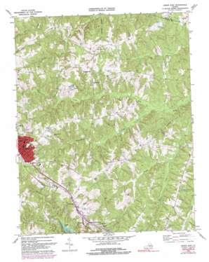 Crewe East USGS topographic map 37078b1