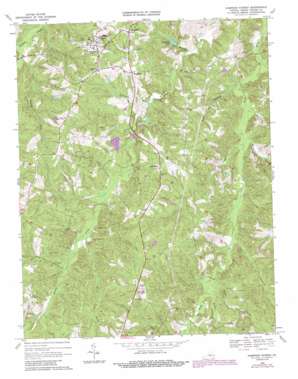 Hampden Sydney USGS topographic map 37078b4