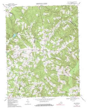 Red House USGS topographic map 37078b7