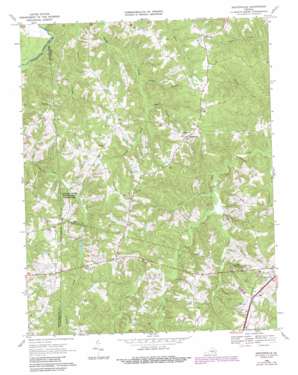 Deatonville USGS topographic map 37078c2