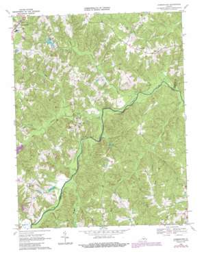 Cumberland USGS topographic map 37078d2