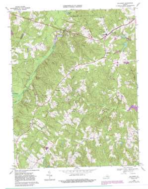 Hillcrest topo map