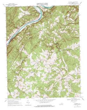 Stonewall USGS topographic map 37078d8