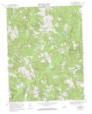 Dillwyn USGS topographic map 37078e1