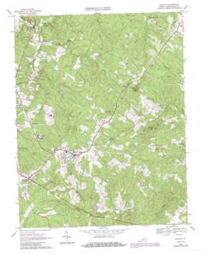 Dillwyn USGS topographic map 37078e4