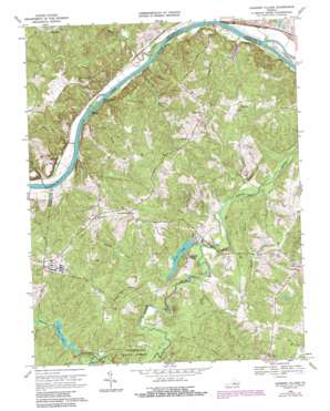 Lakeside Village USGS topographic map 37078f2