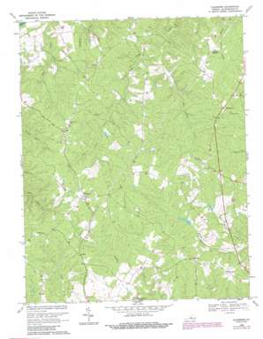 Glenmore USGS topographic map 37078f5