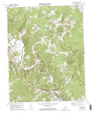 Columbia USGS topographic map 37078g2