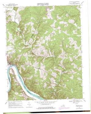 Scottsville USGS topographic map 37078g4