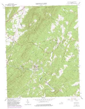 Schuyler topo map