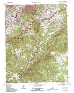 Garden City USGS topographic map 37079b8