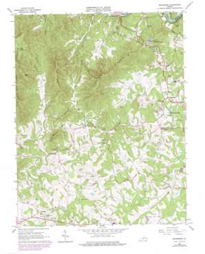 Boonsboro USGS topographic map 37079d3