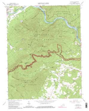 Snowden USGS topographic map 37079e4