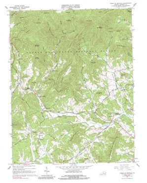 Forks of Buffalo USGS topographic map 37079f2